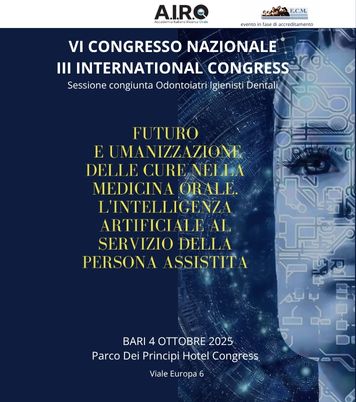 A.I.R.O. VI CONGRESSO NAZIONALE - III INTERNATIONAL CONGRESS